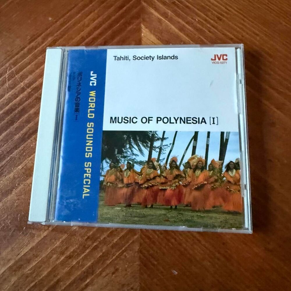JVC World Sounds CD Tahiti Society Islands Music Of Polynesia 1994